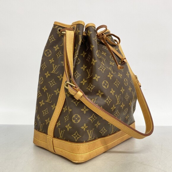 LOUIS VUITTON Authentic Brown Monogram Noe Shoulder Bag - Picture 2 of 11